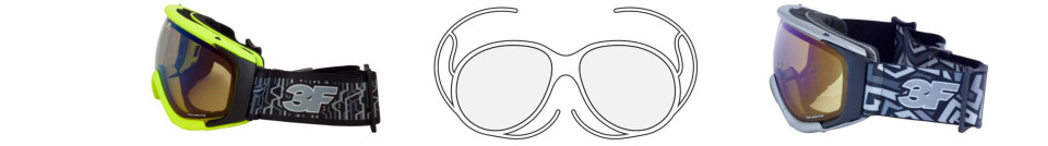 3F - lyžařské brýle