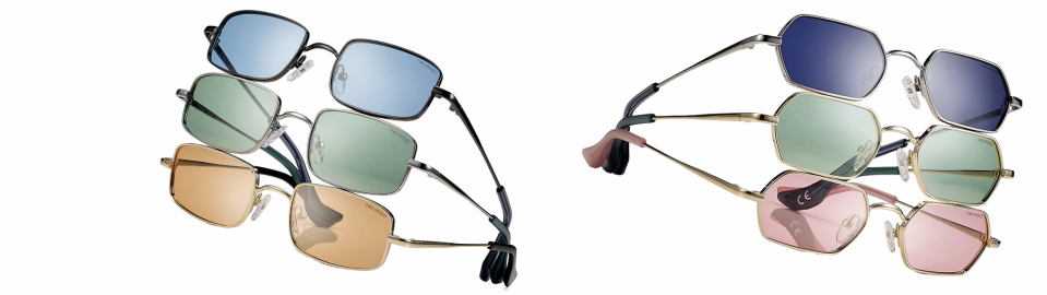 Sluneční kovové brýle