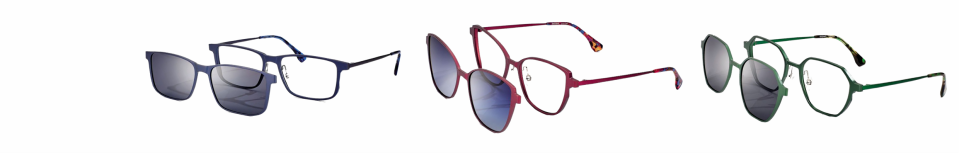 Brýle s polarizačním klipem