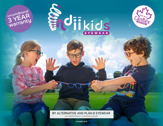 Katalog dětských brýlí Indii Kids