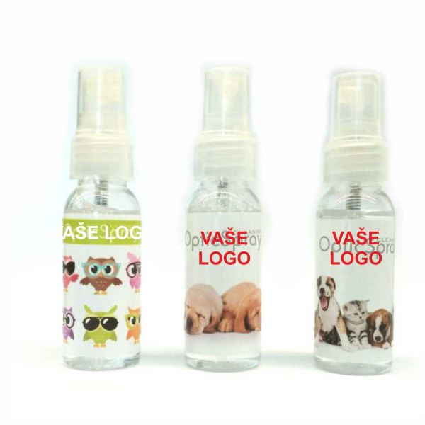 Čistící sprej 30 ml s vaším logem
