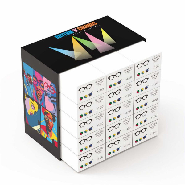 Box Rhythm´n´colours na čtecí brýle