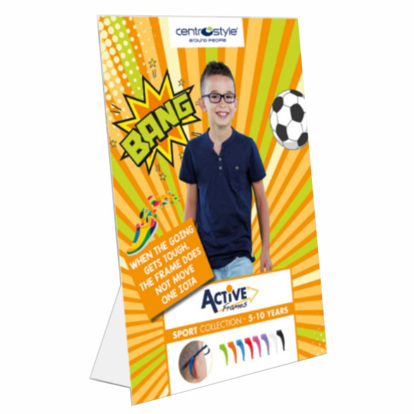 Samostatně stojící plakát Active Sport