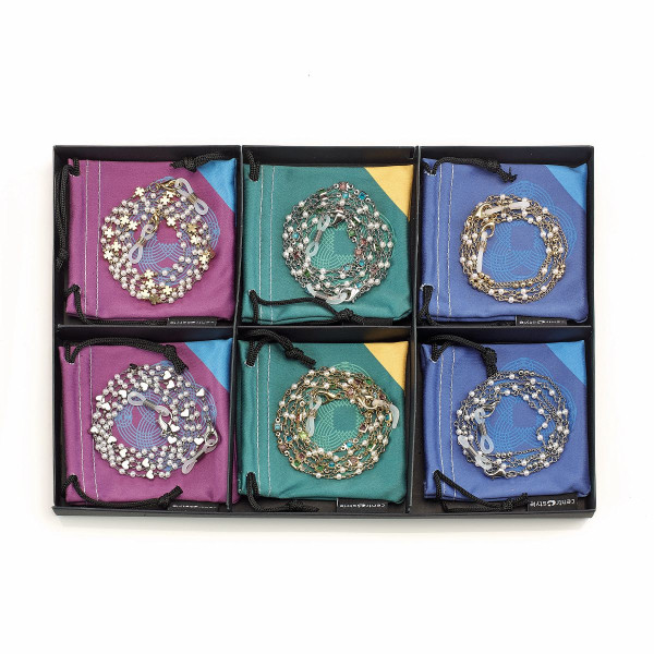 Sada řetízků na brýle Capri 6 ks