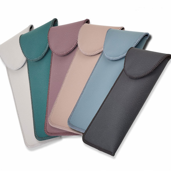 Sada měkkých koženkových pouzder 6 ks