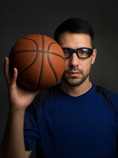 Dioptrické sportovní ochranné brýle F0257 vel. 55