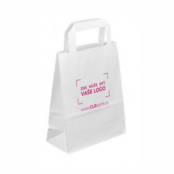 Papírová taška 18x8x25cm s vaším logem