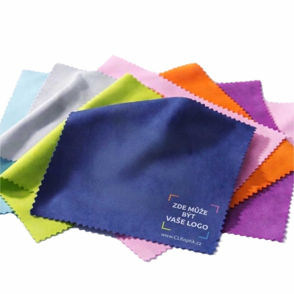 Mikrovlákno jednobarevné 15x18cm s vaším logem