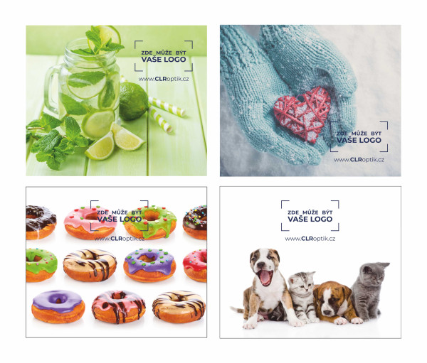 Mikrovlákno s motivem 15x18cm s vaším logem