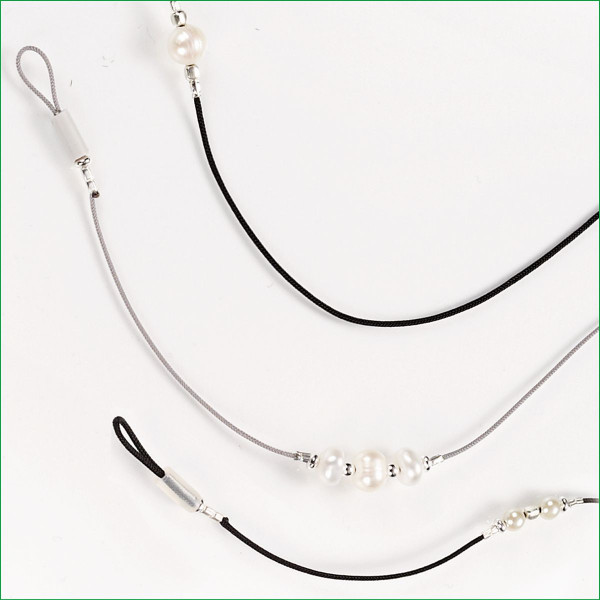 Sada šňůrek s perlami 6 ks