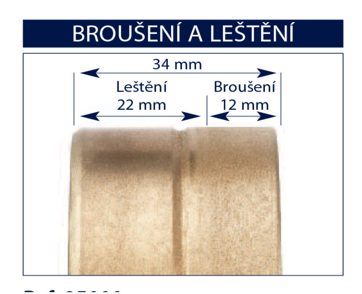 Kotouče k broušení a leštění