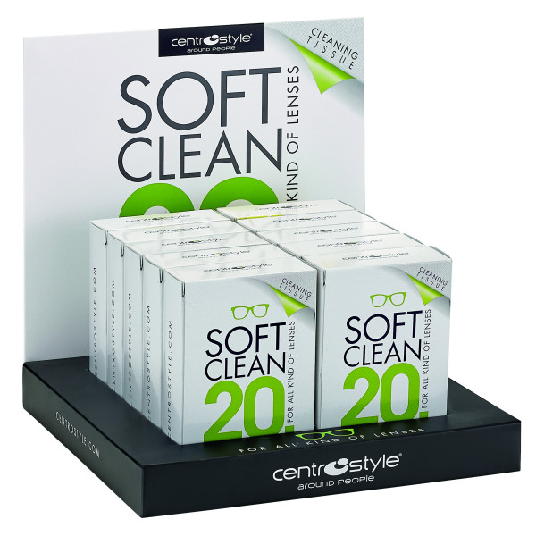 Antibakteriální ubrousky Soft Clean