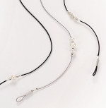 Sada šňůrek s perlami 6 ks