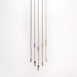 Sada šňůrek s korálky 6 ks