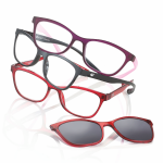 Čtecí brýle se slunečním klipem
