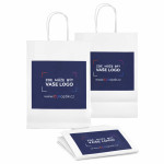 Papírová taška 22x10x29cm s vaším logem