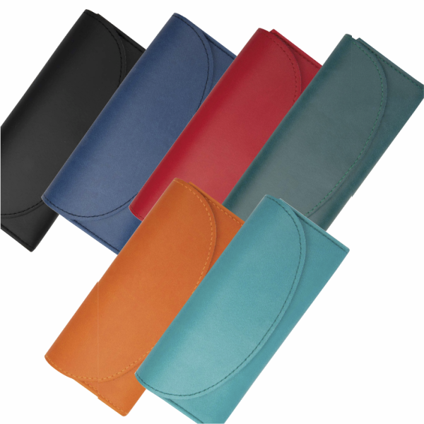 Sada měkkých koženkových pouzder 6 ks