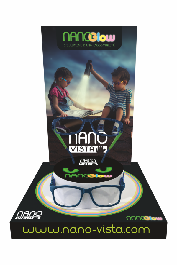 Stojan na dětské brýle Nano Glow