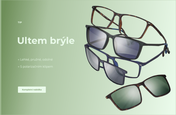 Ultem brýle s polarizačním klipem