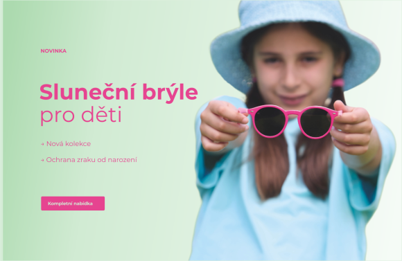 Dětské sluneční brýle